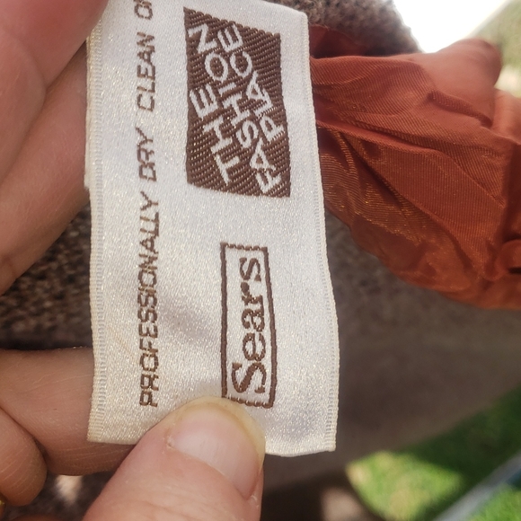 TWEED REVERSIBLE WOMENS FULL LENGHT COAT. - Picture 5 of 7